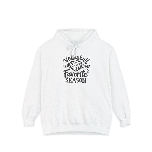 My Favorite season is Volleyball. Volleyball Lover Hoodie, Comfort Colors