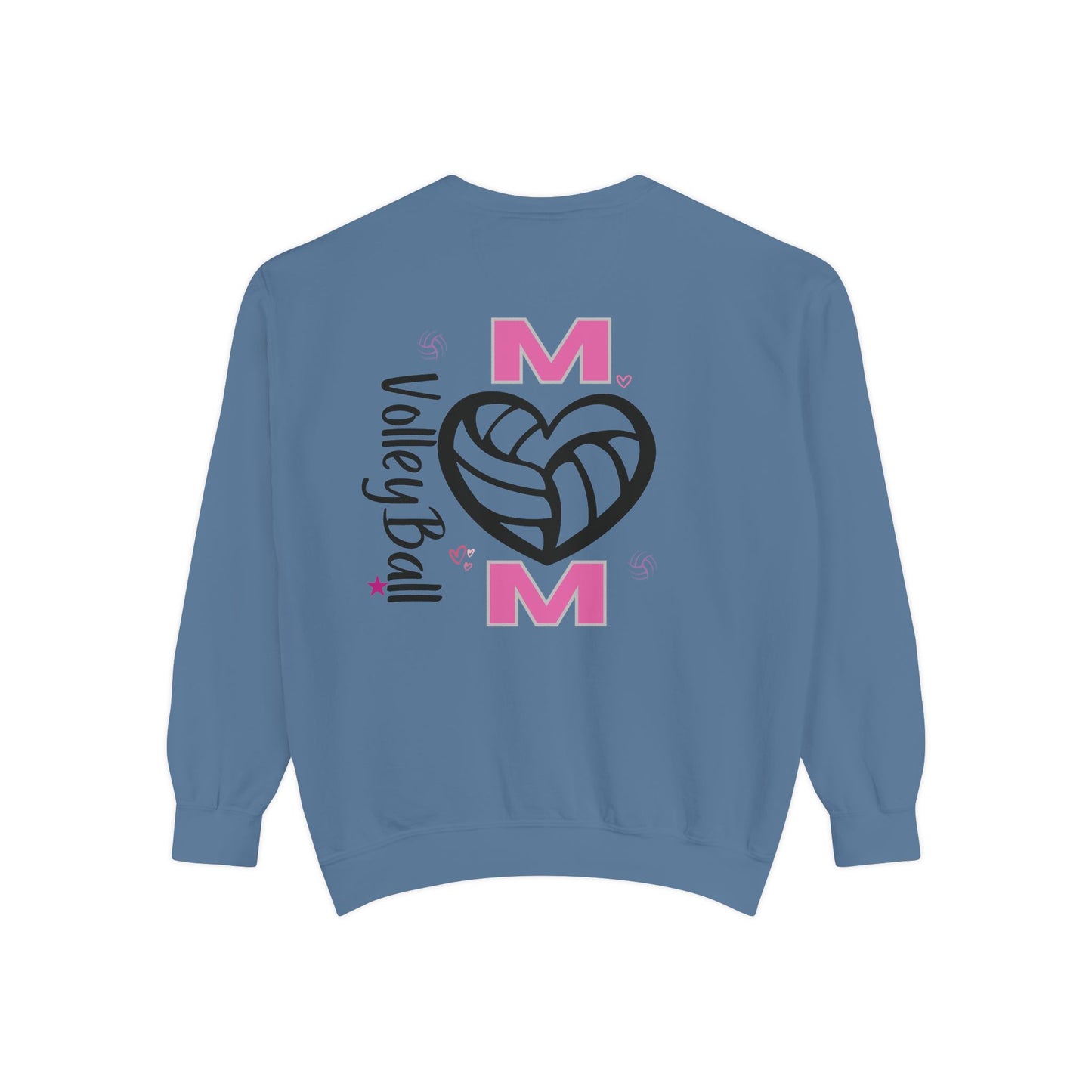 Volleyball Mom Garment-Dyed Sweatshirt