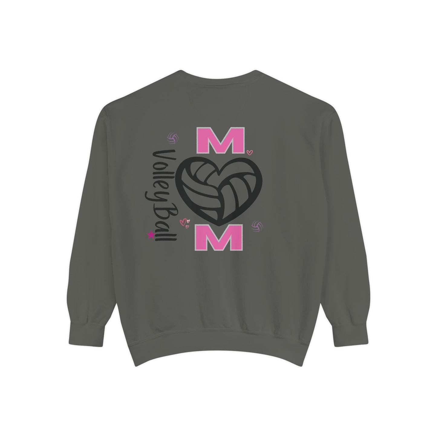 Volleyball Mom Garment-Dyed Sweatshirt