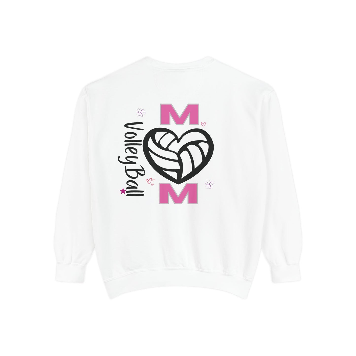 Volleyball Mom Garment-Dyed Sweatshirt