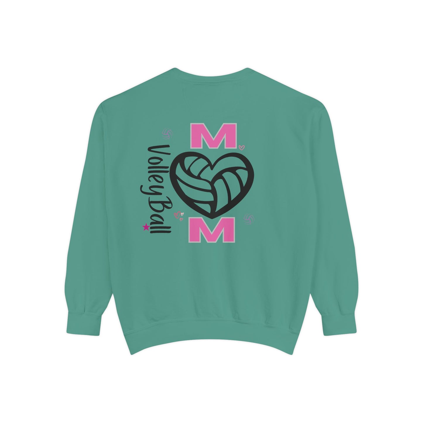 Volleyball Mom Garment-Dyed Sweatshirt