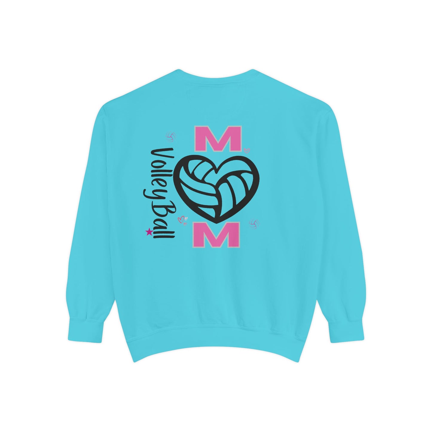 Volleyball Mom Garment-Dyed Sweatshirt