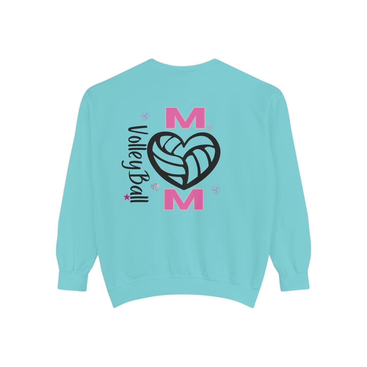 Volleyball Mom Garment-Dyed Sweatshirt