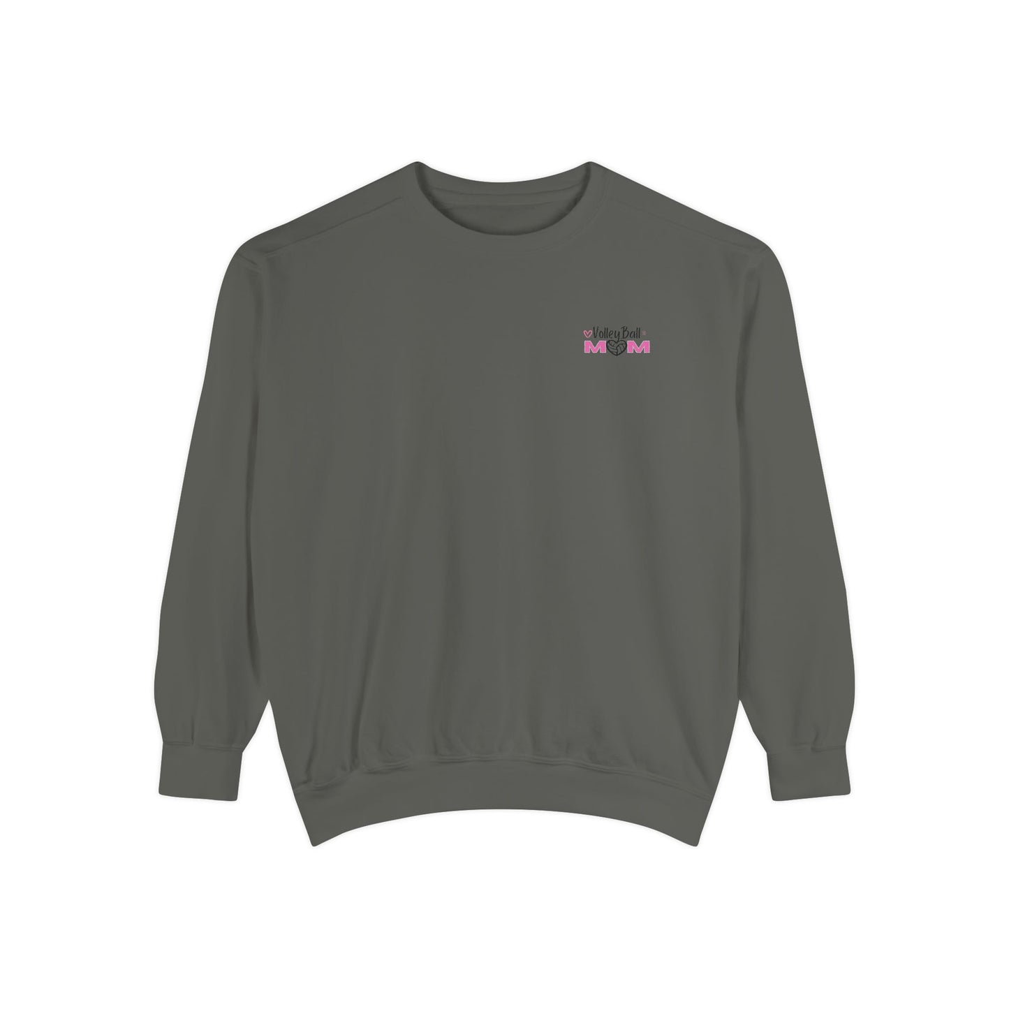 Volleyball Mom Garment-Dyed Sweatshirt