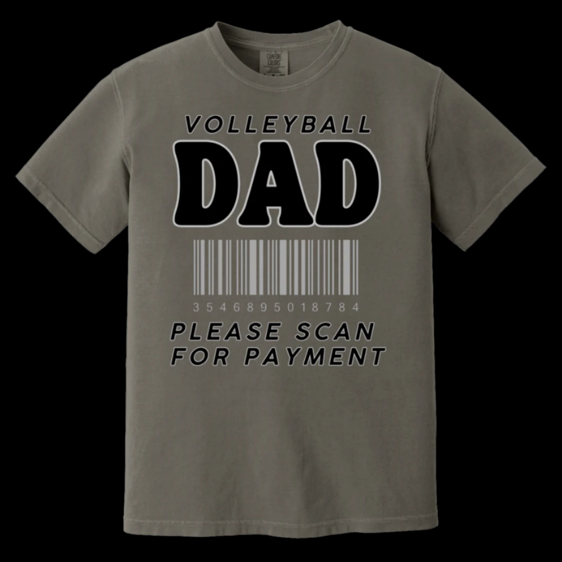 Volleyball Dad, Please Scan for Payment Dad's gifts, Christmas Gift, Father's Day