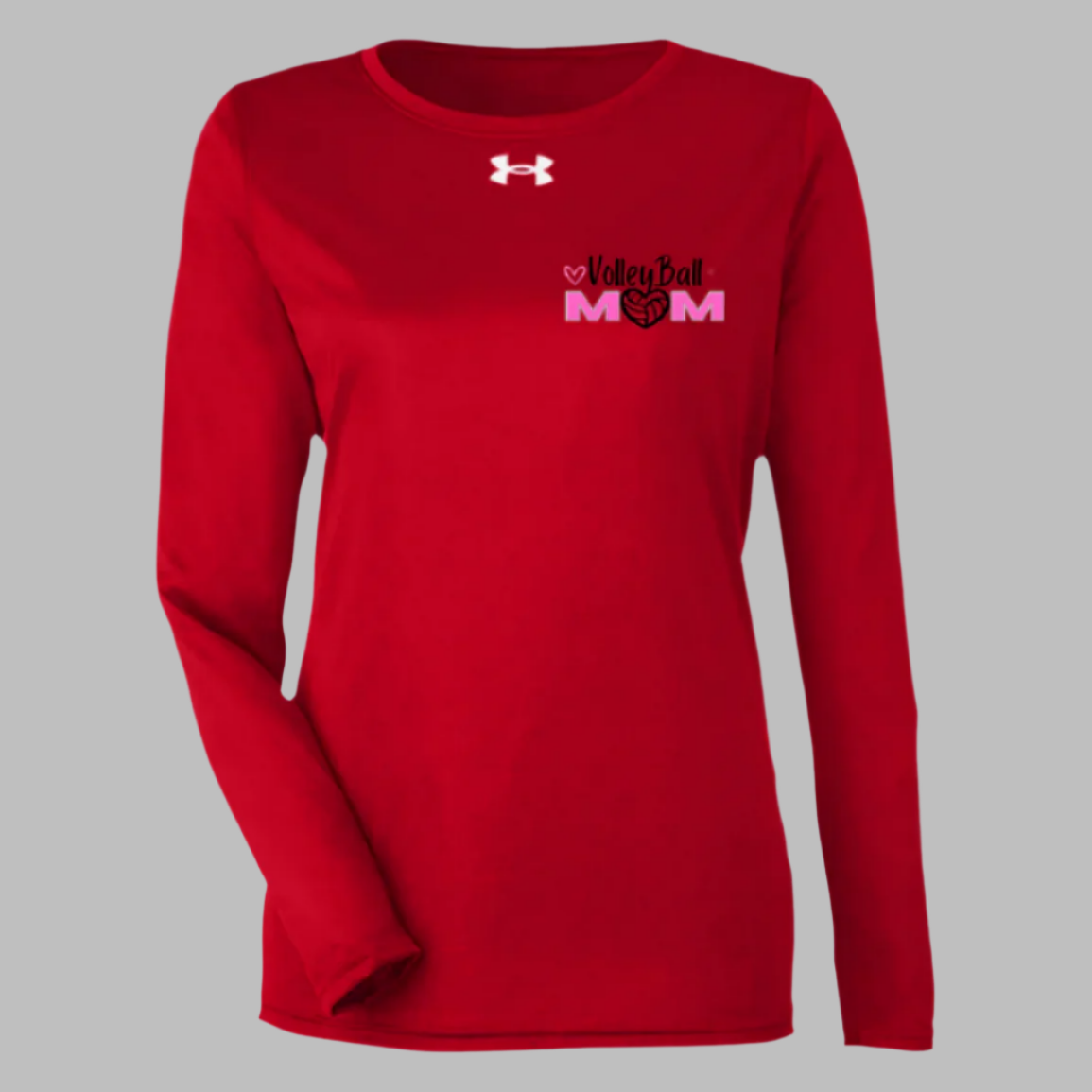 Volleyball Mom Under Armour Womens Team Tech Long Sleeve Tee