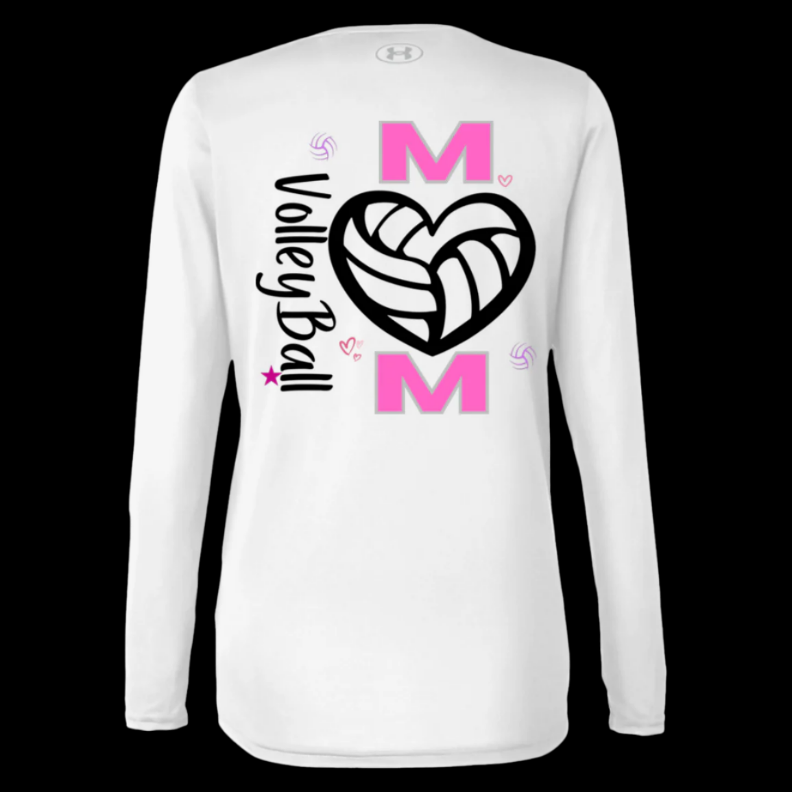 Volleyball Mom Under Armour Womens Team Tech Long Sleeve Tee