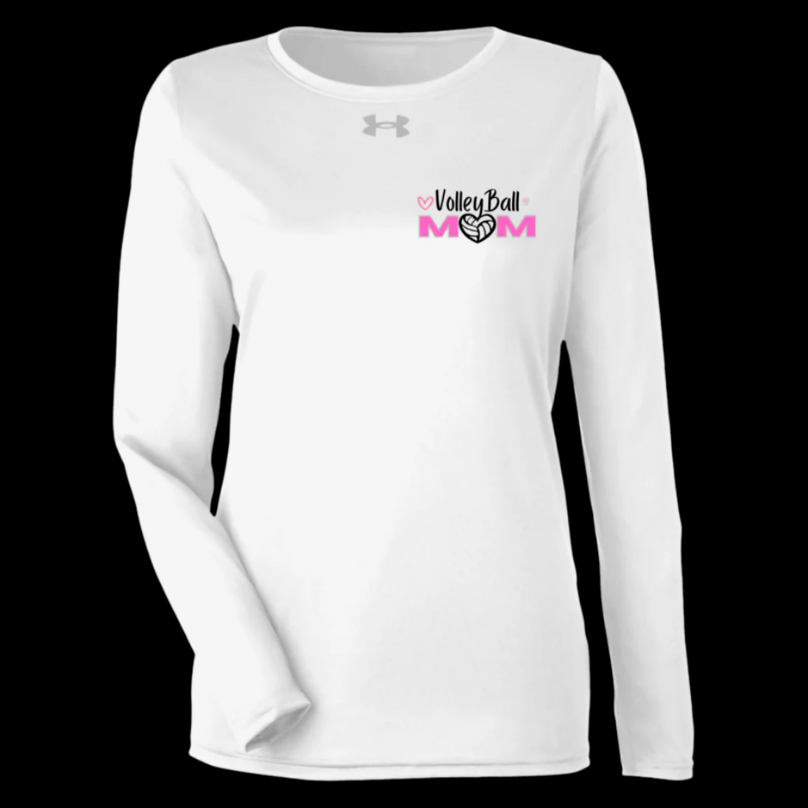 Volleyball Mom Under Armour Womens Team Tech Long Sleeve Tee