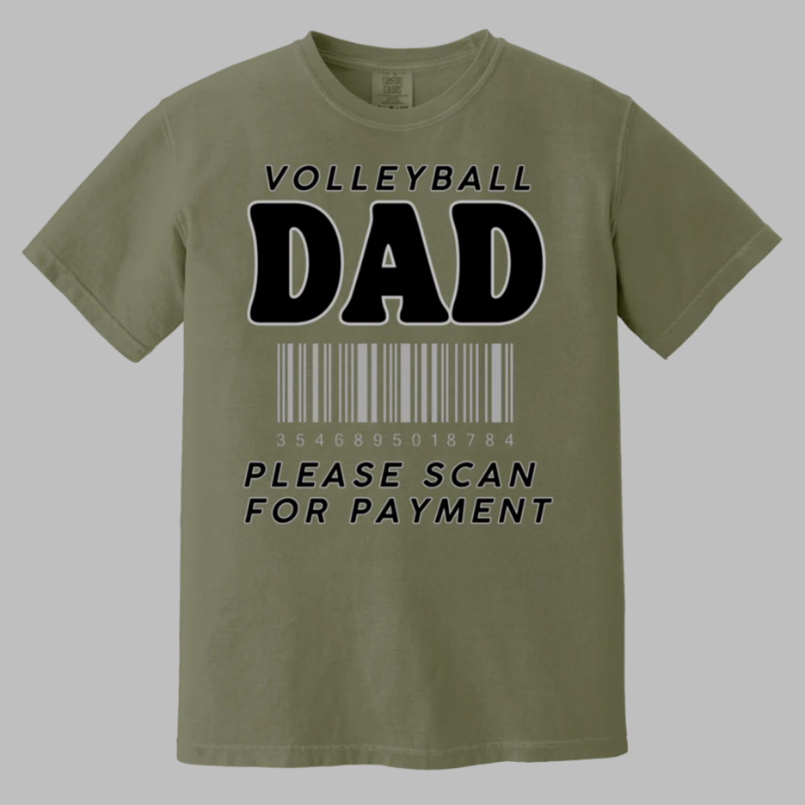 Volleyball Dad, Please Scan for Payment Dad's gifts, Christmas Gift, Father's Day