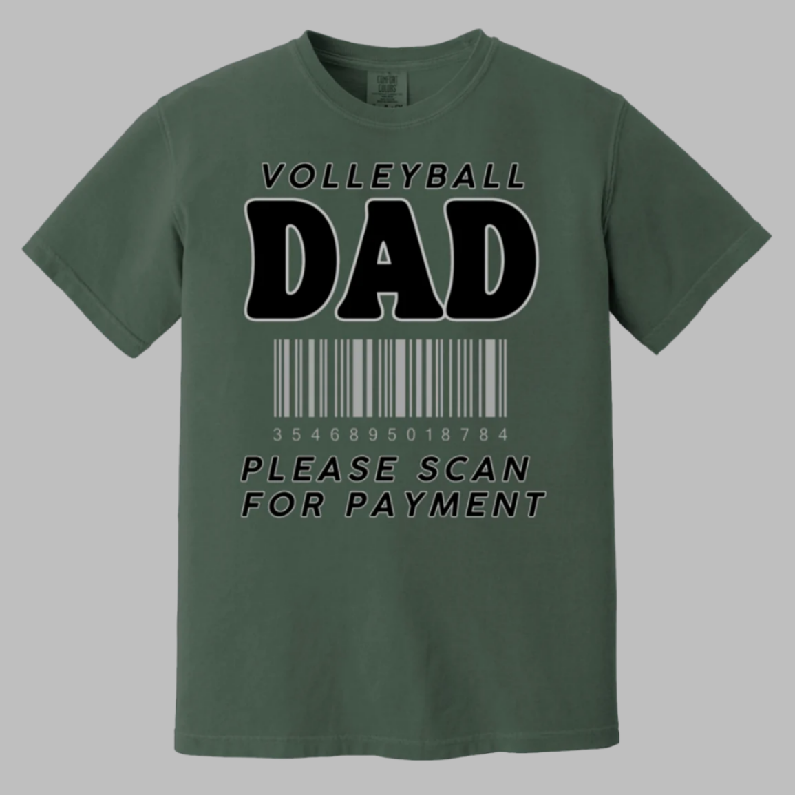 Volleyball Dad, Please Scan for Payment Dad's gifts, Christmas Gift, Father's Day