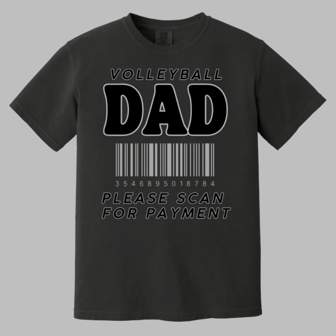 Volleyball Dad, Please Scan for Payment Dad's gifts, Christmas Gift, Father's Day