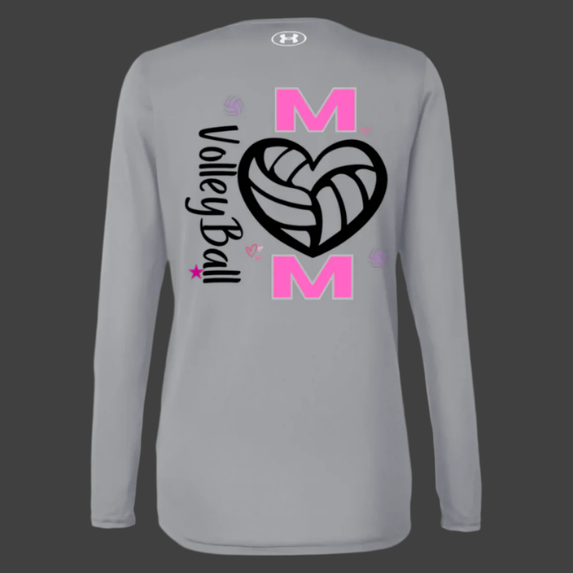 Volleyball Mom Under Armour Womens Team Tech Long Sleeve Tee